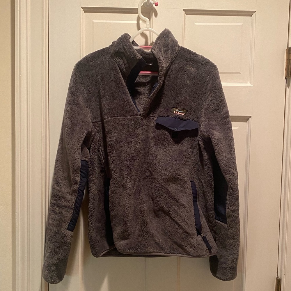 LL Bean cozy, fuzzy, fleece